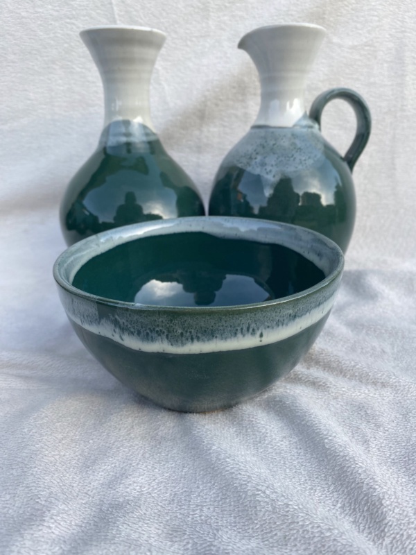 Ensemble vert profond