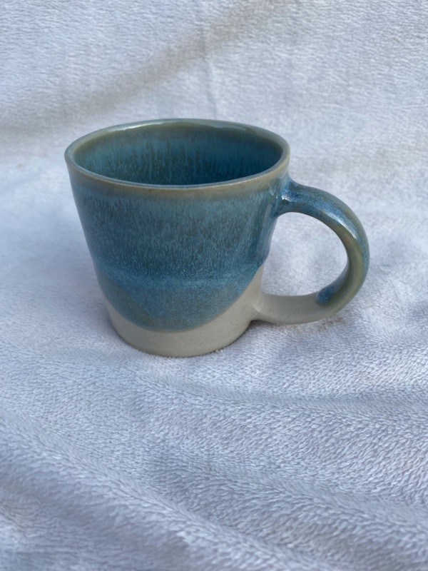 Tasse bleu océan
